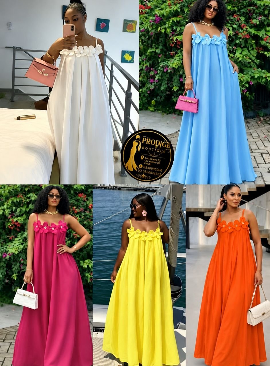 Robe singlet lin