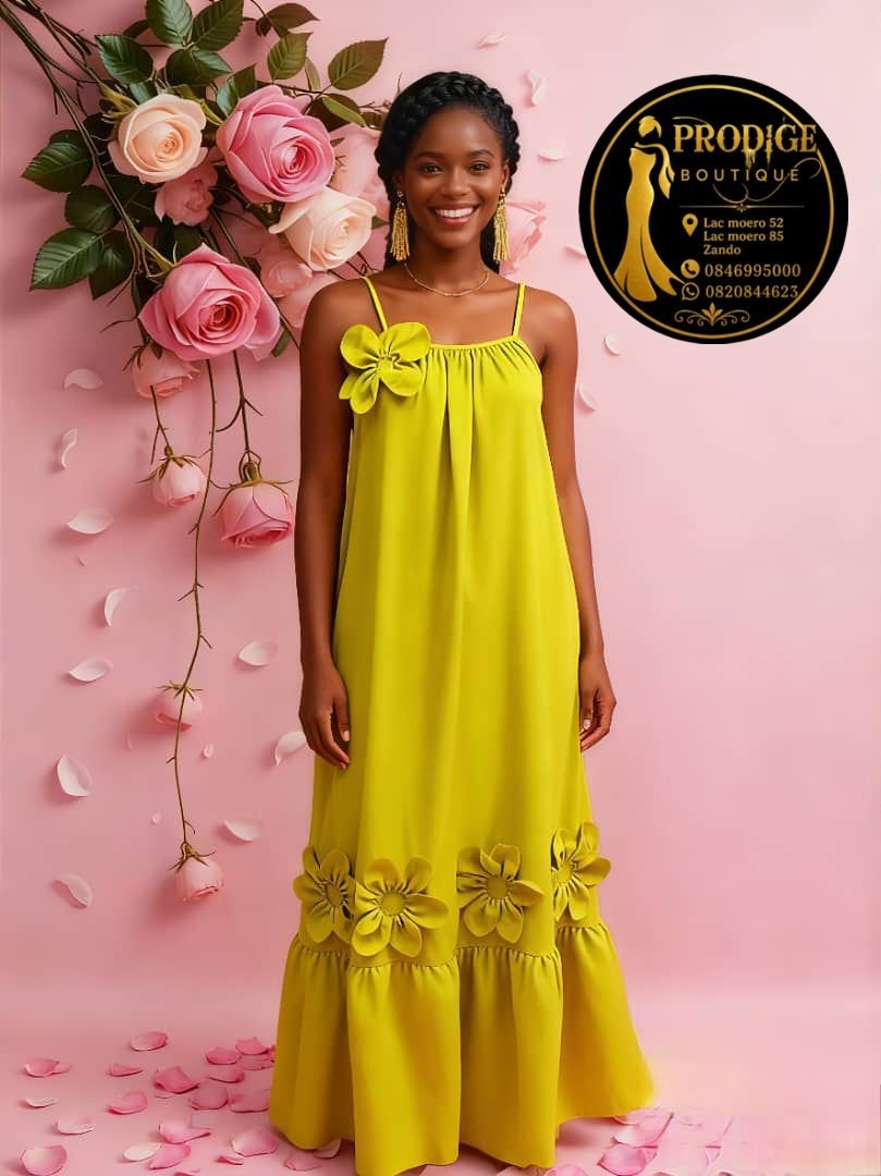 Robe fleurie